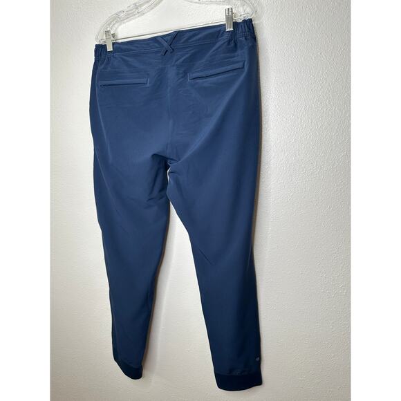 Mack Weldon Navy Blue Radius Flex Jogger Chino Pants L - Picture 10 of 16